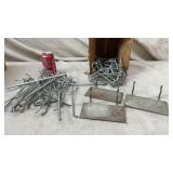 Peg Board Hangers, Shelves