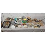 Brushes for floor polishers