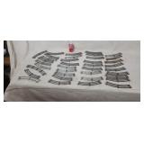 Vintage model train track.