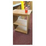 Printer stand on rollers