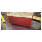Store counter 64" long 33.5" high  32" with