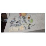 New/old store stock meat grinders and attachment