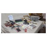 Model train buildings parts pieces paints and