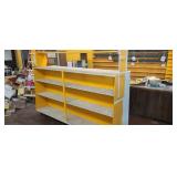 Large 2 sided roll around Shelving unit 8