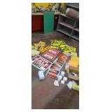 Store signage price tags no pads sandwich