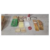 Send beam button electric razor advertisement