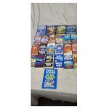 Clive Cussler books.