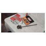 Allen wrench sets tap and die pipe threader