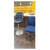 Hydraulic lift bar stool and office chair