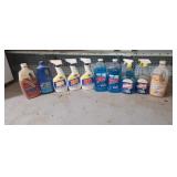 glass cleaner mildew stain remover rainbow floor