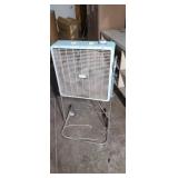 Fan on stand works.