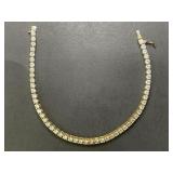 7in. Sterling Silver Bracelet 10.73 Grams