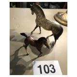 2 BREYER HORSES