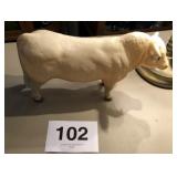 BREYER CHAROLAIS BULL