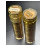 1959-d BU Penny Rolls