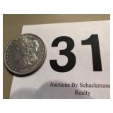 1889 MORGAN SILVER DOLLAR