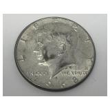 1968-D Kennedy Silver Half Dollar
