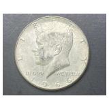 1966 Kennedy Silver Half Dollar
