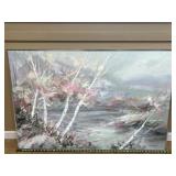 Signed & Framed Oil Painting on Canvas