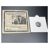 Genuine Bronze Coin The Widow