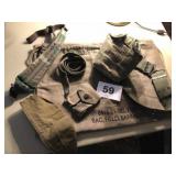 MISC ARMY EQUIPMENT LOT