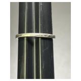 Sz.7 Sterling Silver Israel Ring 1.17 Grams