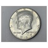 1967 Kennedy Silver Half Dollar