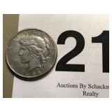 1922S PEACE SILVER DOLLAR