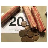 3 ROLLS LINCOLN WHEAT PENNIES