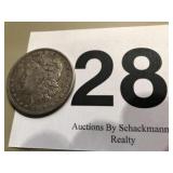 1889-O MORGAN SILVER DOLLAR