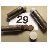 3 ROLLS LINCOLN WHEAT PENNIES