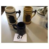 3 SLEEPY EYE COMMEMORATIVES 2001, 02, 03