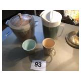 4 PCS RAFFAWARE, ICE BUCKET, PITCHER