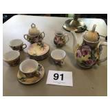 LIMOGE CHINA CHOCOLATE SET