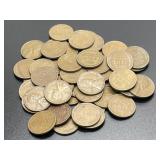 (50) Wheat Pennies