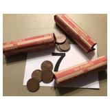 3 ROLLS LINCOLN WHEAT PENNIES