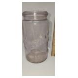 Old economy fruit jar.