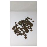100 wheat Pennies