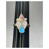 Sz.5 Sterling Silver Ring 2.26 Grams