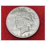 1928-S Peace Silver Dollar