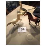 2 BREYER HORSES
