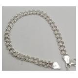 8" Sterling 925 Italy Bracelet