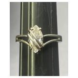 Sz.8 Sterling Silver Ring 4.15 Grams