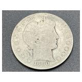 1900 Barber Silver Half Dollar