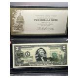 2003 Authentic Two Dollar Federal Reserve Note