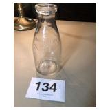 EFFINGHAM DAIRY QT MILK BOTTLE