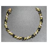 7in. Sterling Silver Bracelet 15.00 Grams