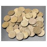 (50) Wheat Pennies