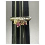 Sz.8 Sterling Silver Ring 5.43 Grams