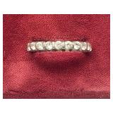 Sz.8 925 Sterling Silver Ring 2.73 Grams